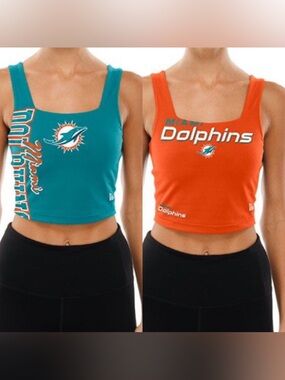 New Era Women's Miami Dolphins Reversible Tank Top